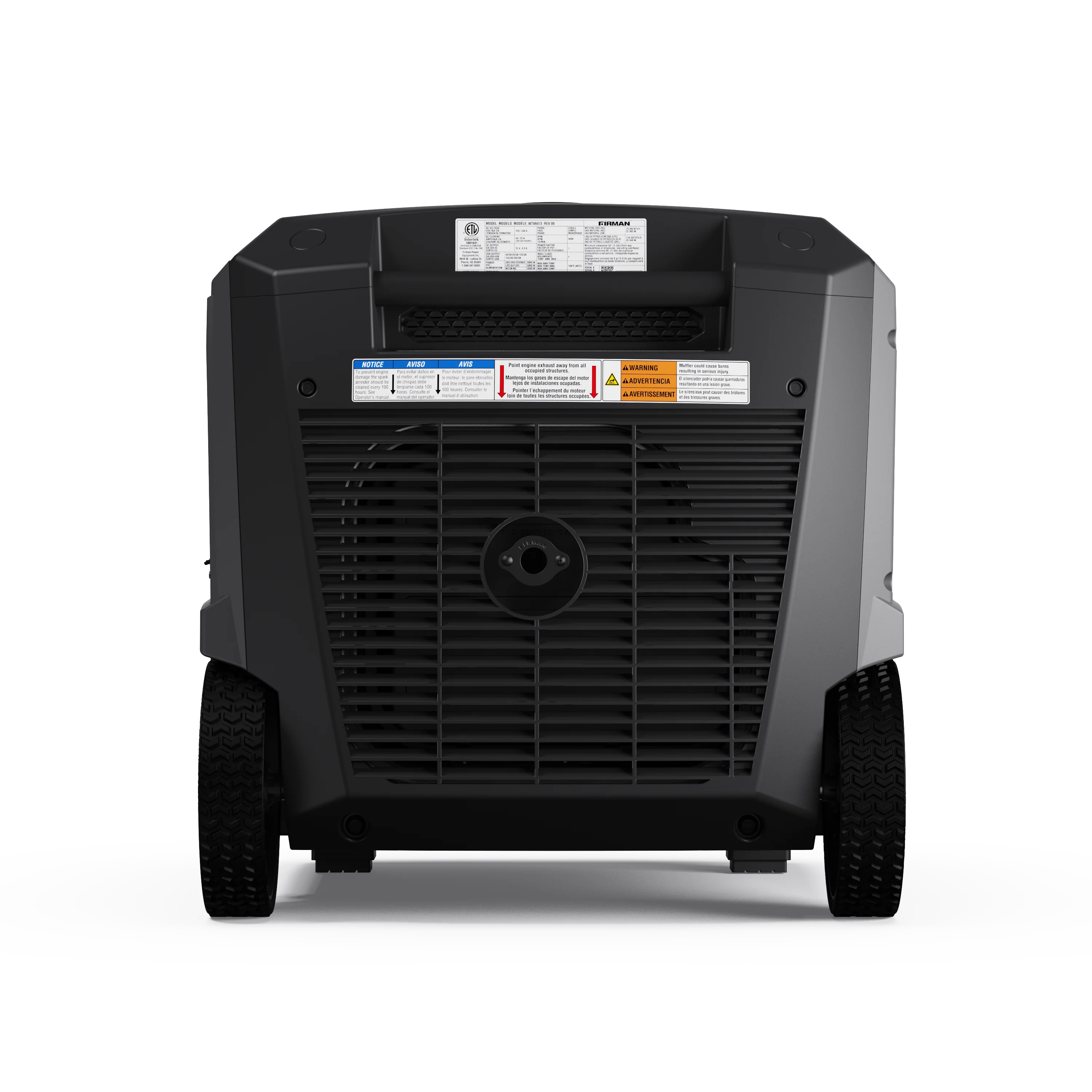 Tri Fuel Inverter Portable Generator 7500W Electric Start 120/240V Parallel Ready CO Alert - Image 5